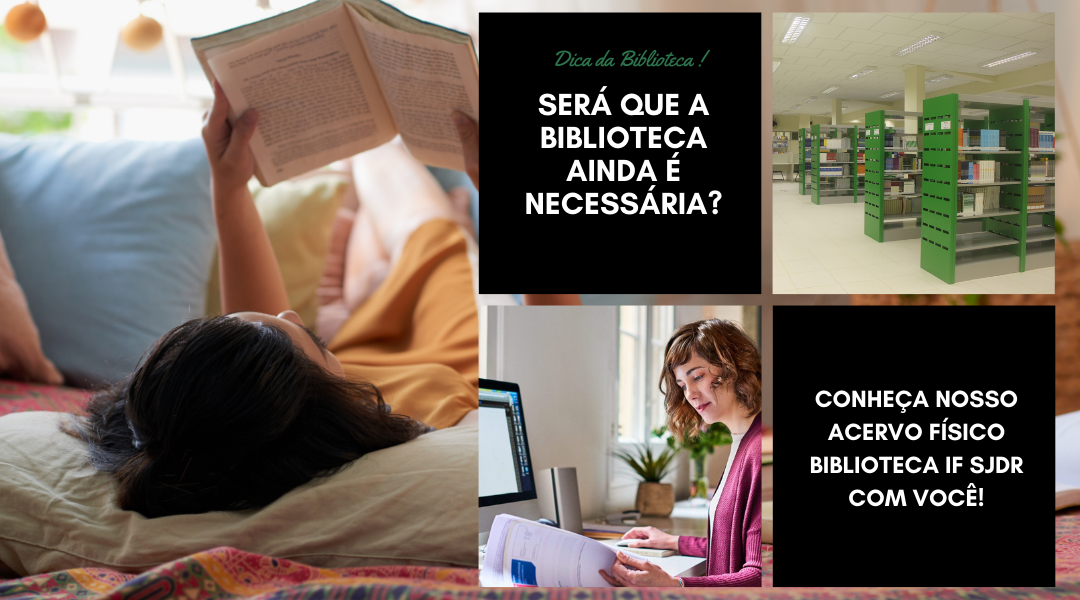 Dica da Biblioteca IF Sudeste MG- Campus SJDR- 92