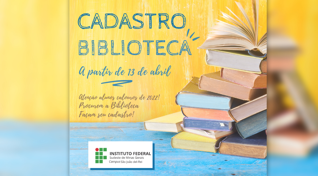Comunicado Biblioteca- cadastro 2022