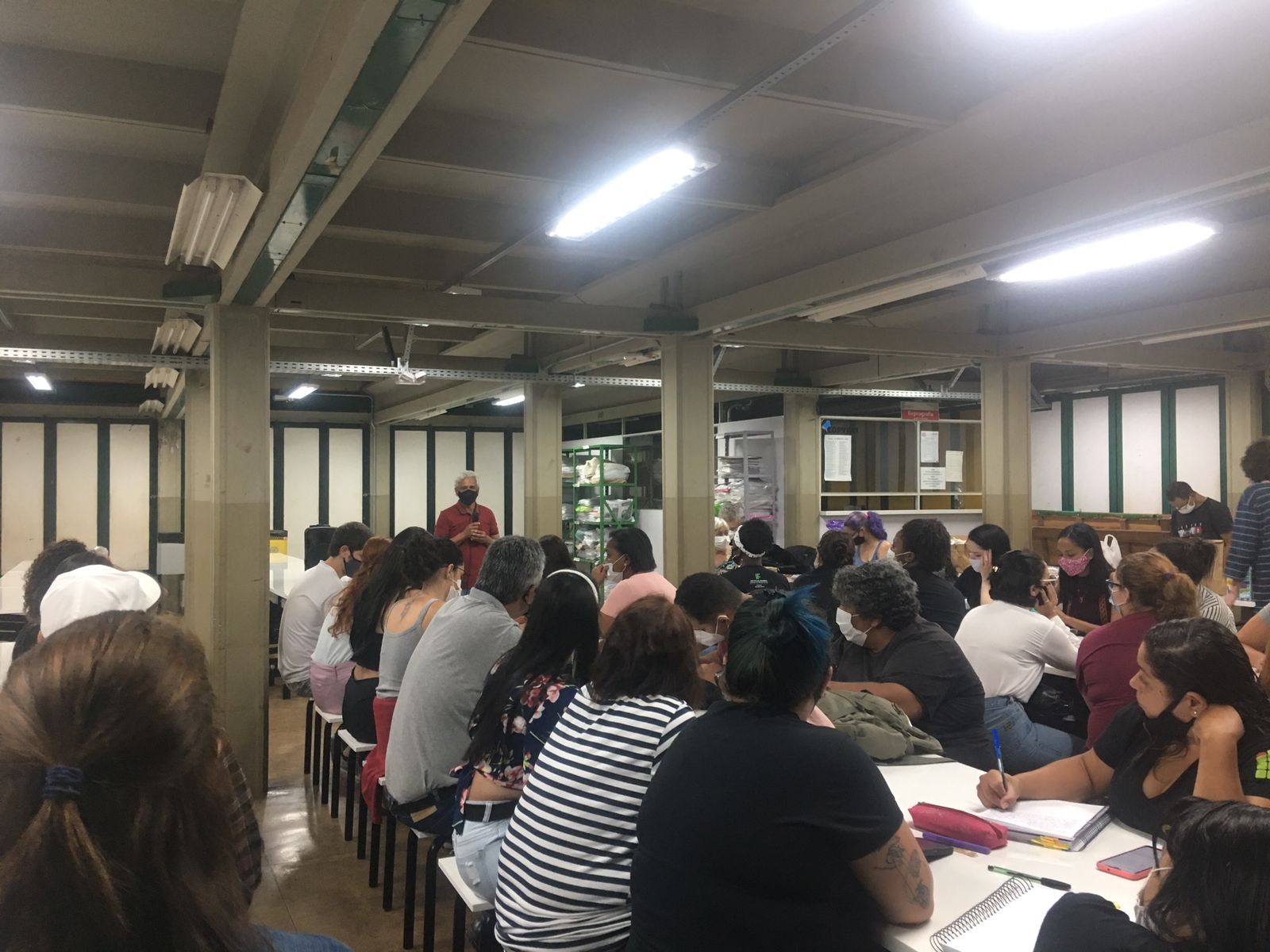 Palestra de Nilo no evento Conversa vai, conversa vem