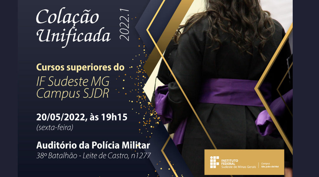 Colação de Grau cursos de graduação 2022