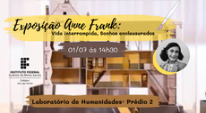 Exposição Anne Frank: vida interrompida, sonhos enclausurados