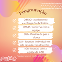 Confira a programação da reunião dos pais do Ensino Médio Integrado