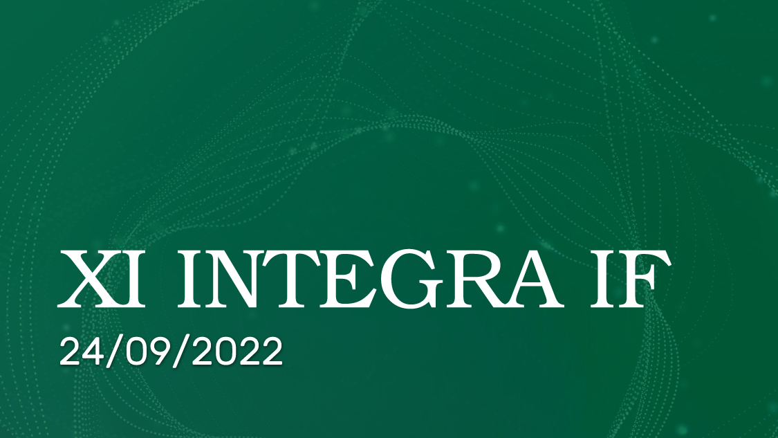 CAMPUS SÃO JOÃO DEL-REI REALIZA XI INTEGRA IF NESTE SÁBADO, 24 DE SETEMBRO