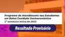 Ensino divulga resultado provisório do edital de Assistência Estudantil