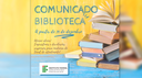Comunicado da Biblioteca sobre mudança temporária do setor