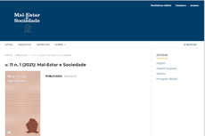 Revista Mal Estar e Sociedade