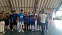 Premiação interclasse 2 ano equipe campeã