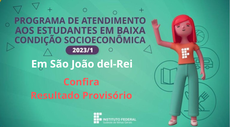 DIVULGADO RESULTADO PROVISÓRIO DO EDITAL DE ASSISTÊNCIA ESTUDANTIL