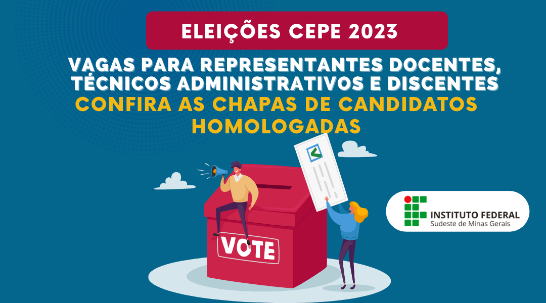 Eleições CEPE: confira as chapas de candidatos homologadas