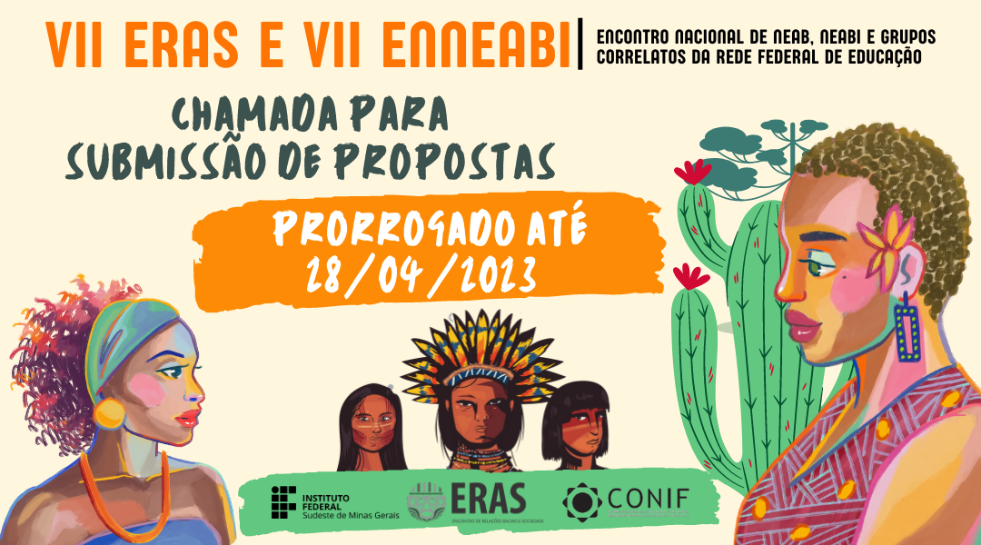 Prorrogada chamada de propostas de atividades para o VII ENNEABI e VII ERAS