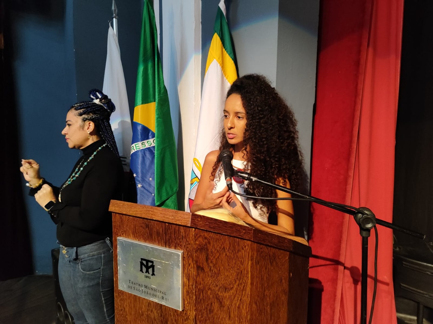 Natália Néris, representante do Ministério da Igualdade Racial