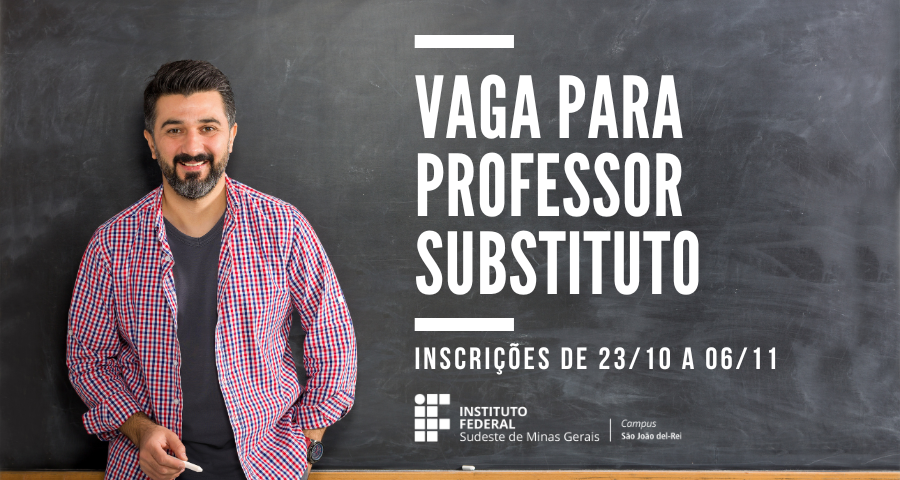 IF SUDESTE MG DIVULGA EDITAL DE CONTRATAÇÃO DE PROFESSORES SUBSTITUTOS