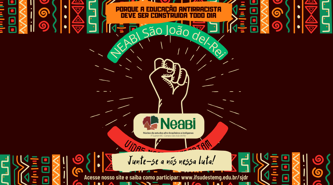 NO DIA DA CONSCIÊNCIA NEGRA, NEABI SJDR FAZ CAMPANHA PARA NOVOS MEMBROS
