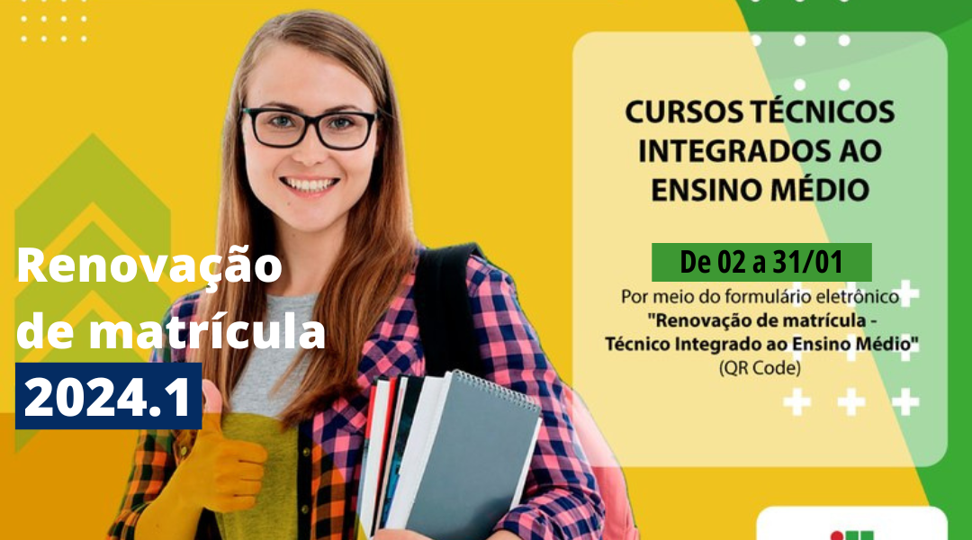 CAMPUS SÃO JOÃO DEL-REI DIVULGA PERÍODO DE RENOVAÇÃO DE MATRÍCULAS