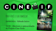 Campus São João del-Rei realiza CINE IF neste sábado, 24