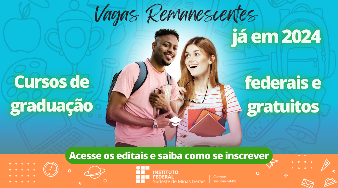 Direção Geral lança edital de vagas remanescentes para os cursos de graduação