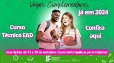 DIREÇÃO GERAL LANÇA EDITAL DE VAGAS COMPLEMENTARES PARA CURSO EAD