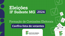 Eleições 2024: publicada lista de votantes para as Comissões Eleitorais dos campi