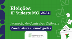Eleições 2024: publicados homologação das inscrições dos campi
