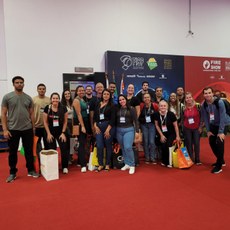 ALUNOS PARTICIPAM DA FEIRA INTERNACIONAL DE SEGURANÇA E PROTEÇÃO (FISP)