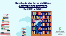 Comunicado da Biblioteca: devolução de livros didáticos