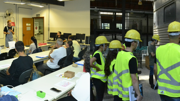 #pratodosverem: Imagem mostra atividades acadêmicas Licenciatura em Matemática e Engenharia Ferroviária e Metroviária